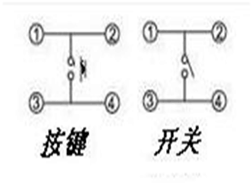 輕觸四腳開(kāi)關(guān)如何焊接？